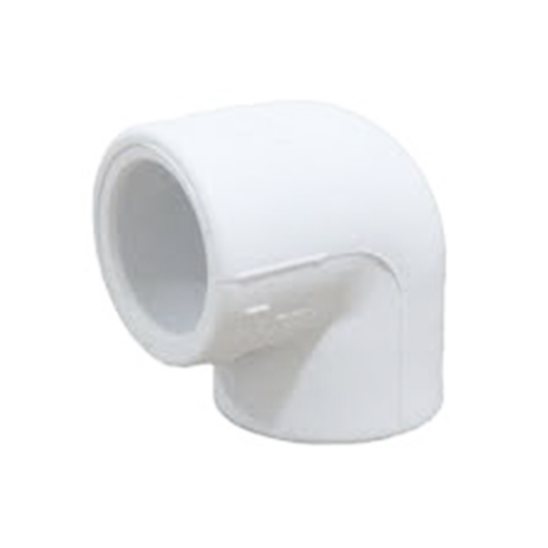 زانو 90 درجه سفید 110mm آذین کد 12124