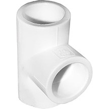 سه راهی سفید 63mm آذین کد 13118
