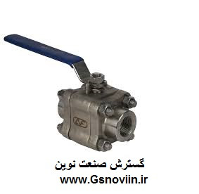 شیر گازی "2 کلاس 800 استنلس استیل رزوه ای