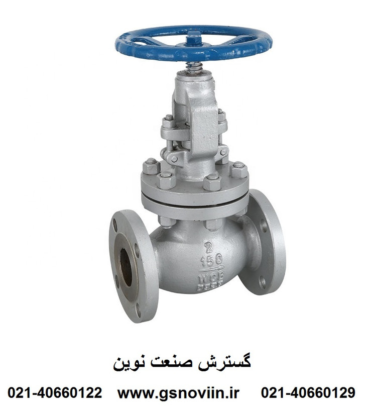 شیرفلکه سوزنی 4 اینچ کلاس 150 فولاد ریخته گر