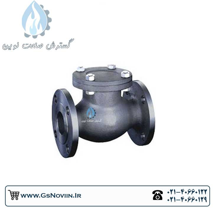 شیر یکطرفه دریچه ای "11/2 اینچ کلاس 300 فولاد A105 فورج